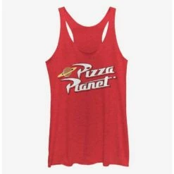 Promo ✔️ Disney Pixar Toy Story Vintage Pizza Logo 🧨 Girls Tank ❤️