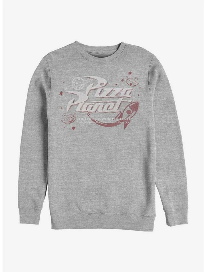 Best Pirce ⌛ Disney Pixar Toy Story Retro Pizza Planet Crew Sweatshirt ⭐ 1 Best Pirce ⌛ Disney Pixar Toy Story Retro Pizza Planet Crew Sweatshirt ⭐