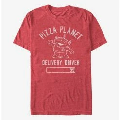 New 🎉 Disney Pixar Toy Story Pizza Delivery T-Shirt ⌛