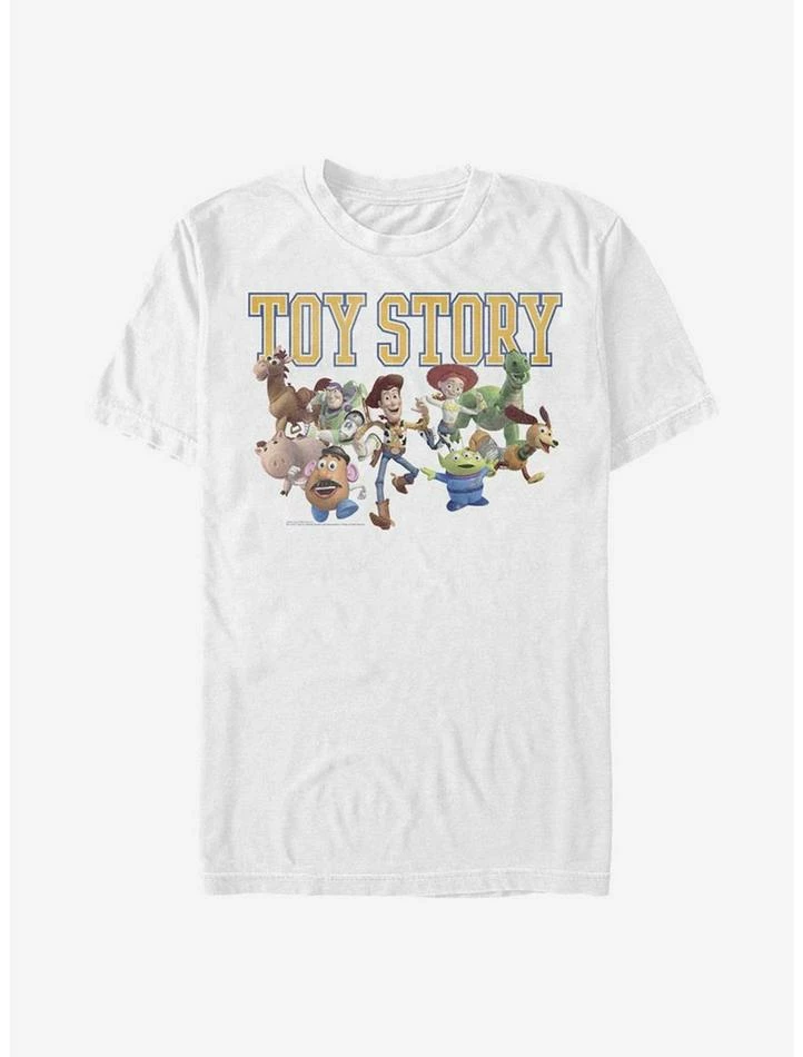 Cheapest ✨ Disney Pixar Toy Story Varsity T-Shirt ❤️ 1 Cheapest ✨ Disney Pixar Toy Story Varsity T-Shirt ❤️