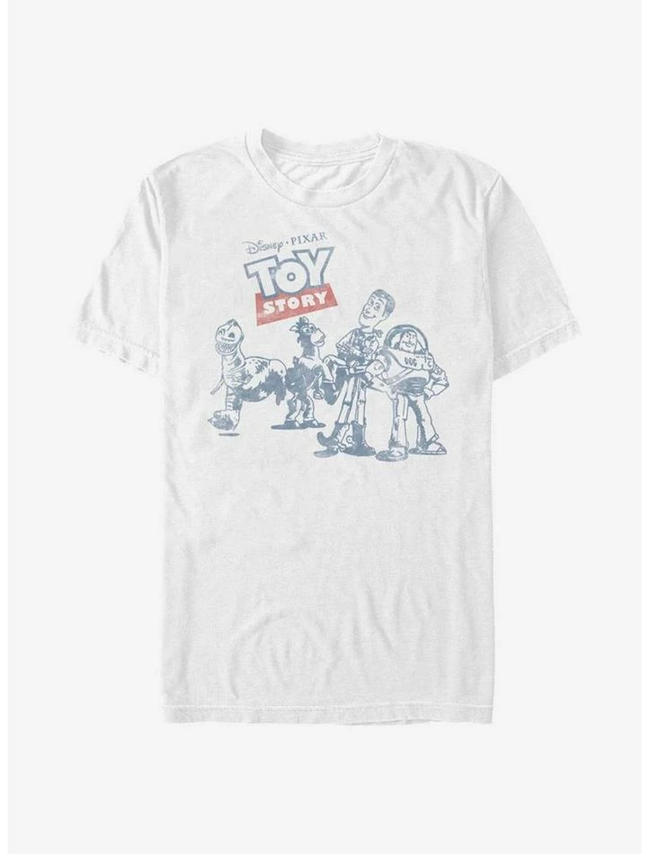 Best Sale ✨ Disney Pixar Toy Story Vintage Comic T-Shirt ⌛ 1 Best Sale ✨ Disney Pixar Toy Story Vintage Comic T-Shirt ⌛