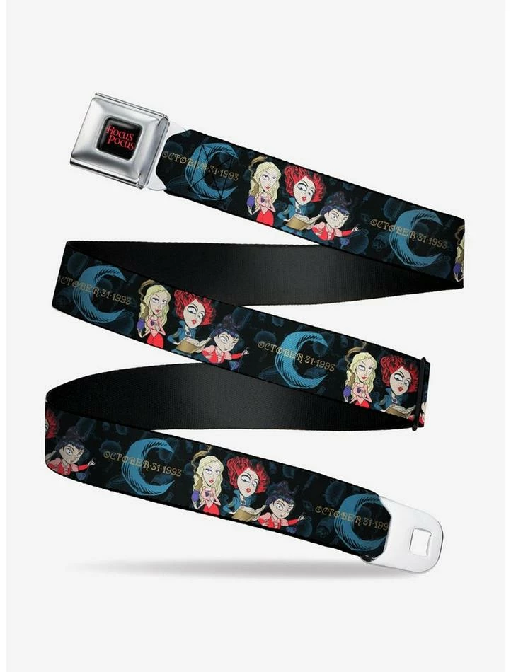 Best deal π Disney Hocus Pocus Sanderson Sisters Group Pose Black Blues Seatbelt Belt β¨ 1 Best deal π Disney Hocus Pocus Sanderson Sisters Group Pose Black Blues Seatbelt Belt β¨