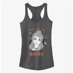 New ✔️ Disney Beauty And The Beast Beautiful Mom Girls Tank 😀