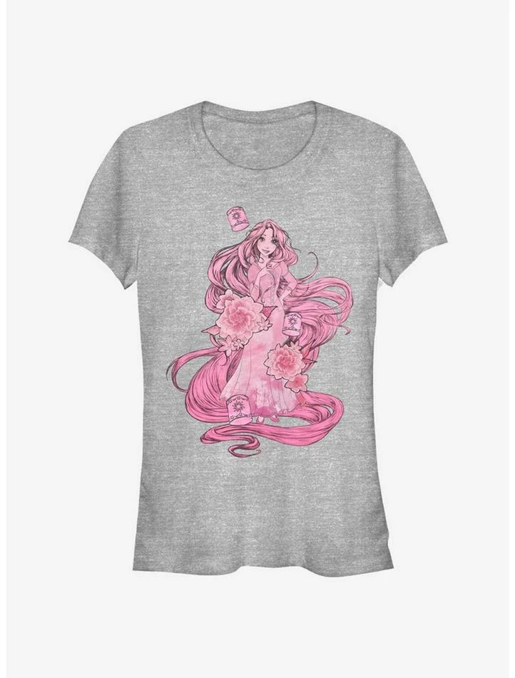 Discount ⭐ Disney Tangled Tonal Rapunzel 😀 Girls T-Shirt ✔️ 1 Discount ⭐ Disney Tangled Tonal Rapunzel 😀 Girls T-Shirt ✔️