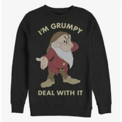 Wholesale 🌟 Disney Snow White And The Seven Dwarfs I'm Grumpy Crew Sweatshirt 🎉
