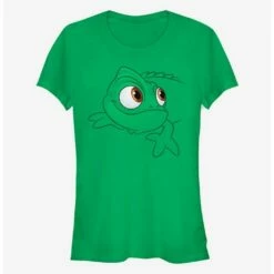Promo ✔️ Disney Tangled Pascal Face Girls T-Shirt 👍