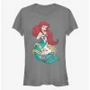 Discount 🥰 Disney The Little Mermaid Sailor Ariel ⌛ Girls T-Shirt ⌛