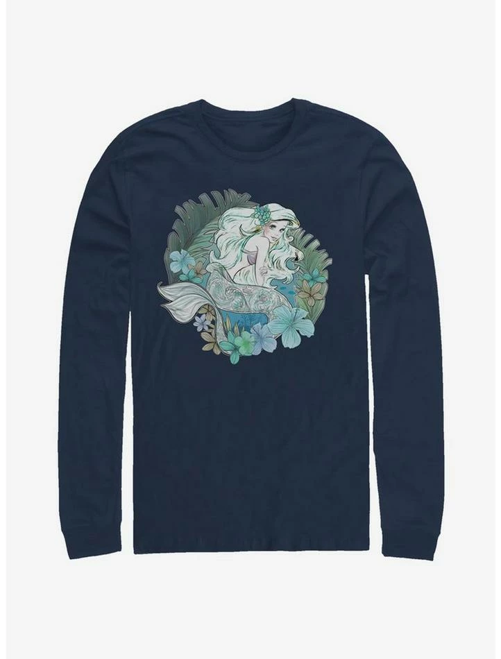 Best reviews of ✨ Disney The Little Mermaid Tonal Ariel Long-Sleeve T-Shirt ⌛ 1 Best reviews of ✨ Disney The Little Mermaid Tonal Ariel Long-Sleeve T-Shirt ⌛
