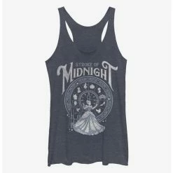 New 😀 Disney Cinderella Stroke Of Midnight Girls Tank 🎁