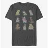 Top 10 ❤️ Disney Princess Chart T-Shirt ✨