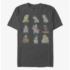 Top 10 ❤️ Disney Princess Chart T-Shirt ✨