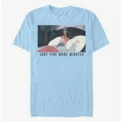 Promo 👏 Disney Cinderella Five More Minutes T-Shirt ⌛