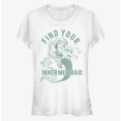 Promo 😉 Disney The Little Mermaid Inner Mermaid Girls T-Shirt 💯