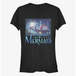 New ✨ Disney The Little Mermaid Title ⌛ Girls T-Shirt ✨