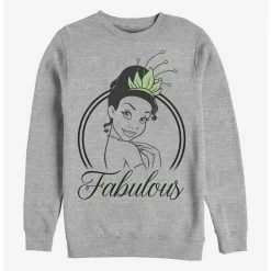 Cheapest 🎁 Disney The Princess And The Frog Fabulous Tiana Crew Sweatshirt ⌛