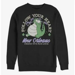 Outlet 🧨 Disney The Princess And The Frog Firefly Five Crew Sweatshirt ⭐