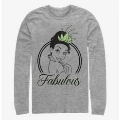Best Pirce 💯 Disney The Princess And The Frog Fabulous Tiana Long-Sleeve T-Shirt ❤️