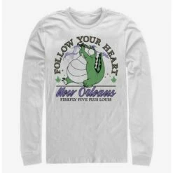 Promo 👍 Disney The Princess And The Frog Firefly Five Long-Sleeve T-Shirt 👍