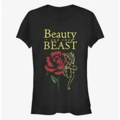 Best Pirce 🤩 Disney Beauty And The Beast Rose Girls T-Shirt 🥰