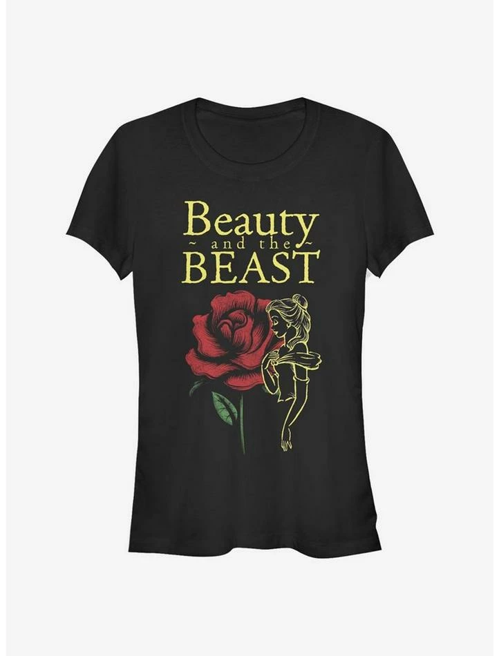 Best Pirce π€© Disney Beauty And The Beast Rose Girls T-Shirt π₯° 1 Best Pirce π€© Disney Beauty And The Beast Rose Girls T-Shirt π₯°