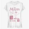 Hot Sale 👍 Disney Mulan Hero To All 😀 Girls T-Shirt ❤️