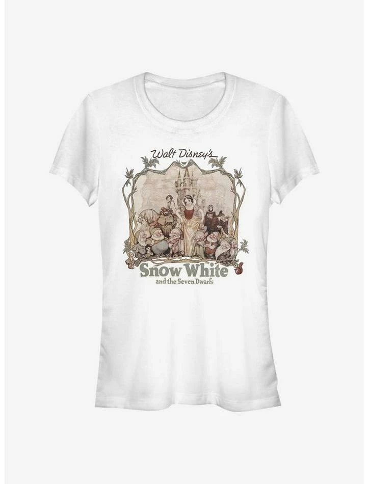 Budget β€οΈ Disney Snow White And The Seven Dwarfs Snow White And Friends π Girls T-Shirt β¨ 1 Budget β€οΈ Disney Snow White And The Seven Dwarfs Snow White And Friends π Girls T-Shirt β¨