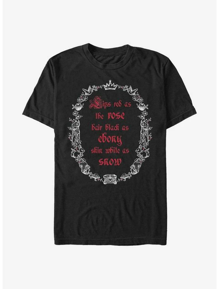 Deals βοΈ Disney Snow White And The Seven Dwarfs Black As Ebony T-Shirt π 1 Deals βοΈ Disney Snow White And The Seven Dwarfs Black As Ebony T-Shirt π