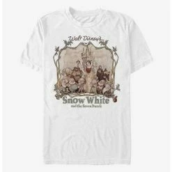 Coupon 🥰 Disney Snow White And The Seven Dwarfs Snow White And Friends T-Shirt ⭐