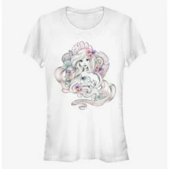 Budget ⭐ Disney The Little Mermaid Shells Girls T-Shirt 🎁