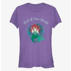 Best Pirce 🧨 Disney The Little Mermaid Princess Of Atlantica Girls T-Shirt 😀