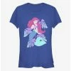 Budget 💯 Disney The Little Mermaid Under The Sea Ariel ⌛ Girls T-Shirt ✔️