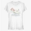Wholesale ✔️ Disney The Little Mermaid Watercolor Fade Ariel Girls T-Shirt 🎉