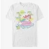 New 👏 Disney The Little Mermaid Beach Ariel T-Shirt ✔️