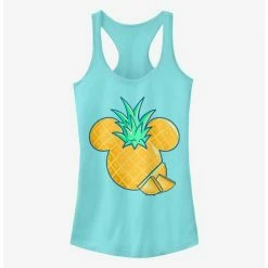 Promo 🧨 Disney Mickey Mouse Pineapple Girls Tank ✨