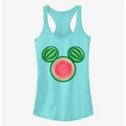 Flash Sale ❤️ Disney Mickey Mouse Watermelon Ears 👏 Girls Tank ⌛