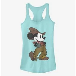 Best Pirce 🎉 Disney Mickey Mouse Cowboy Mickey 🔥 Girls Tank ⌛