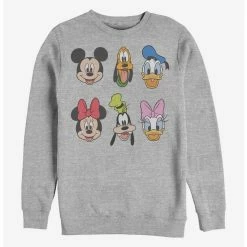Outlet 🧨 Disney Mickey Mouse Always Trending Stack Crew Sweatshirt 💯
