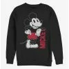 Brand new ❤️ Disney Mickey Mouse Mickey Leaning Crew Sweatshirt 🧨