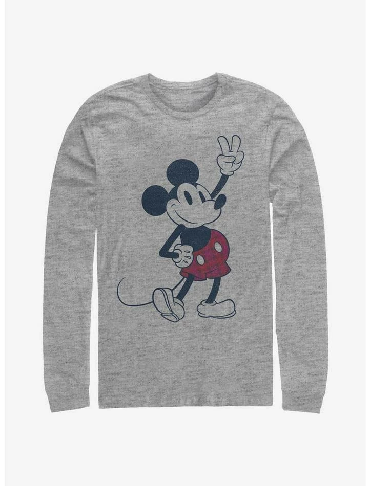 Cheapest ⌛ Disney Mickey Mouse Plaid Mickey Long-Sleeve T-Shirt 👍 1 Cheapest ⌛ Disney Mickey Mouse Plaid Mickey Long-Sleeve T-Shirt 👍