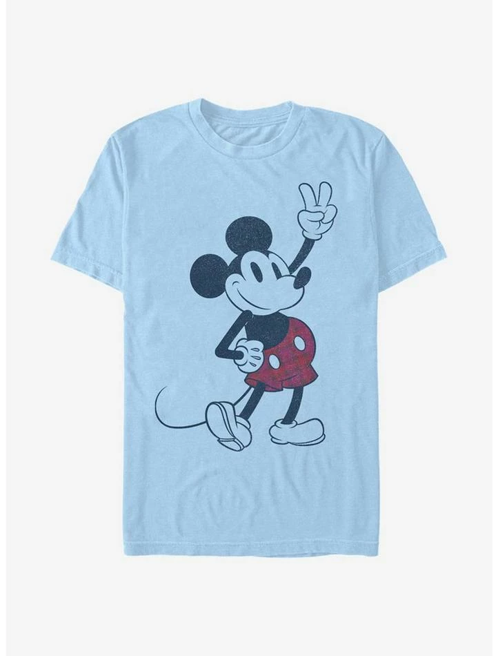 Promo ⌛ Disney Mickey Mouse Plaid Mickey T-Shirt ❤️ 2 Promo ⌛ Disney Mickey Mouse Plaid Mickey T-Shirt ❤️ - Image 2