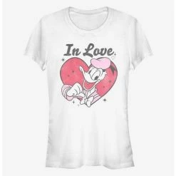 Best reviews of 🌟 Disney Donald Duck In Love Donald 🌟 Girls T-Shirt ❤️