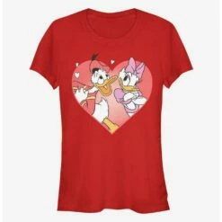 Best Sale 👏 Disney Donald Duck Donald And Daisy Love Girls T-Shirt 🤩