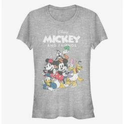 Discount ⌛ Disney Mickey Mouse Mickey Freinds Group 👍 Girls T-Shirt 👍