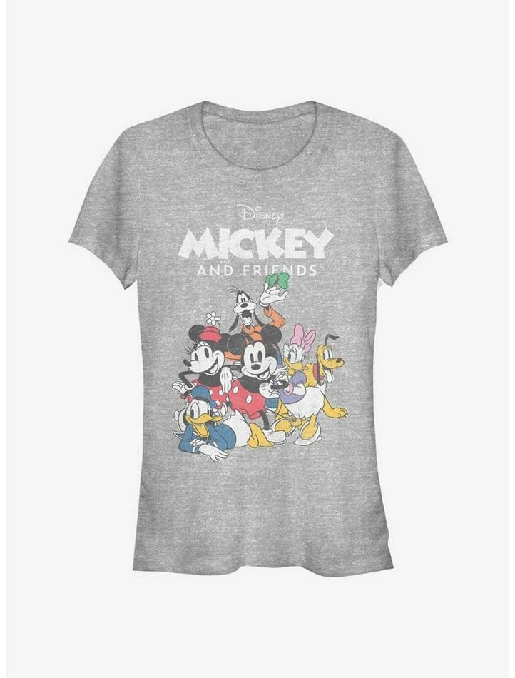 Discount ⌛ Disney Mickey Mouse Mickey Freinds Group 👍 Girls T-Shirt 👍 1 Discount ⌛ Disney Mickey Mouse Mickey Freinds Group 👍 Girls T-Shirt 👍
