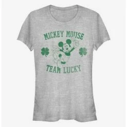 Brand new 🤩 Disney Mickey Mouse Team Lucky 🔥 Girls T-Shirt ⭐