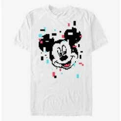 Deals 😀 Disney Mickey Mouse Pixel Mickey T-Shirt ⭐
