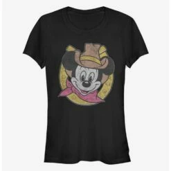 Hot Sale 🤩 Disney Mickey Mouse Cowboy Mickey Girls T-Shirt 🔥