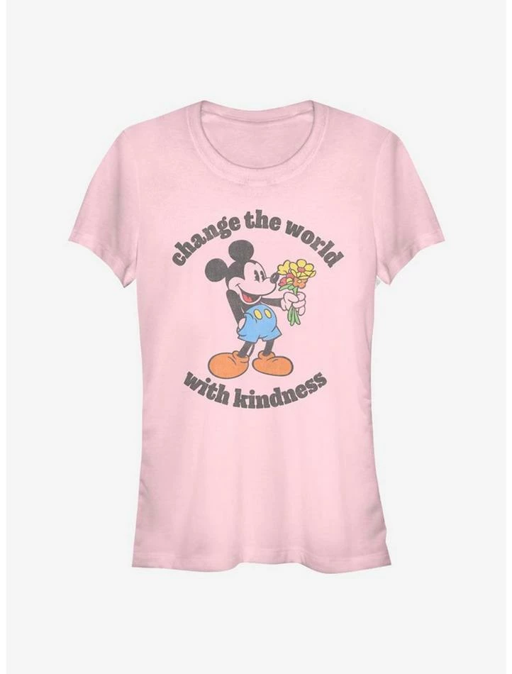 Promo β¨ Disney Mickey Mouse Kindness π€© Girls T-Shirt β¨ 1 Promo β¨ Disney Mickey Mouse Kindness π€© Girls T-Shirt β¨