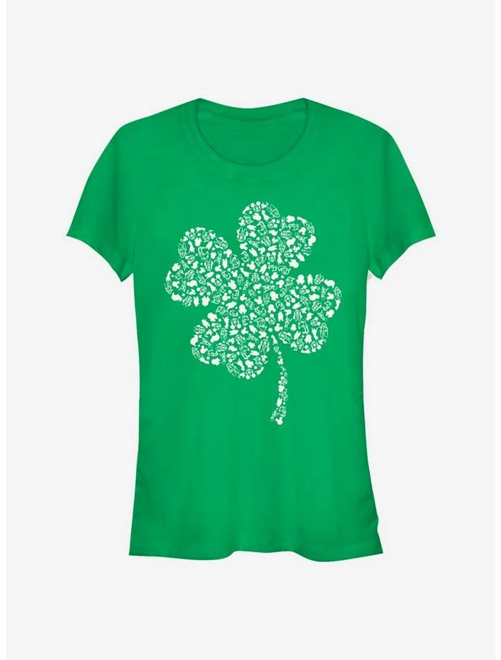 Top 10 🌟 Disney Mickey Mouse Shamrock Fill Girls T-Shirt 🛒 3 Top 10 🌟 Disney Mickey Mouse Shamrock Fill Girls T-Shirt 🛒 - Image 3