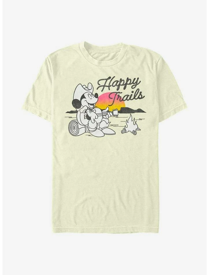 Wholesale ✨ Disney Mickey Mouse Happy Trails T-Shirt ✔️ 1 Wholesale ✨ Disney Mickey Mouse Happy Trails T-Shirt ✔️